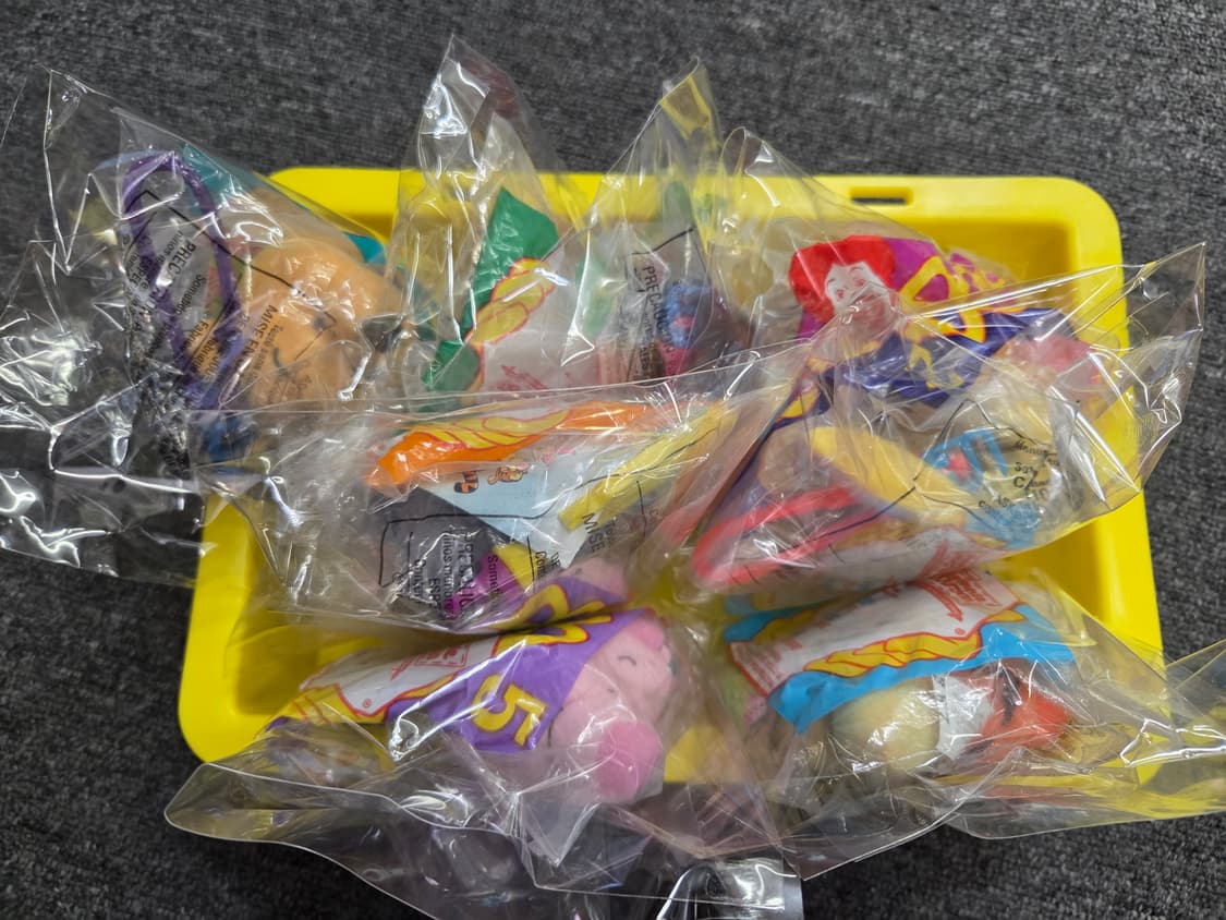 1999 맥도날드 곰돌이푸 키링 세트 상품이미지4