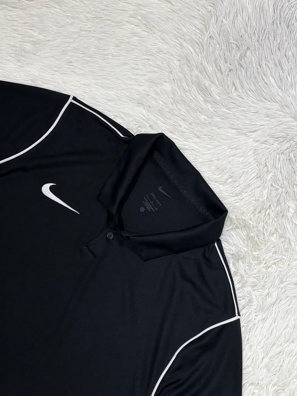 나이키 블랙 반팔 카라티 상품이미지4