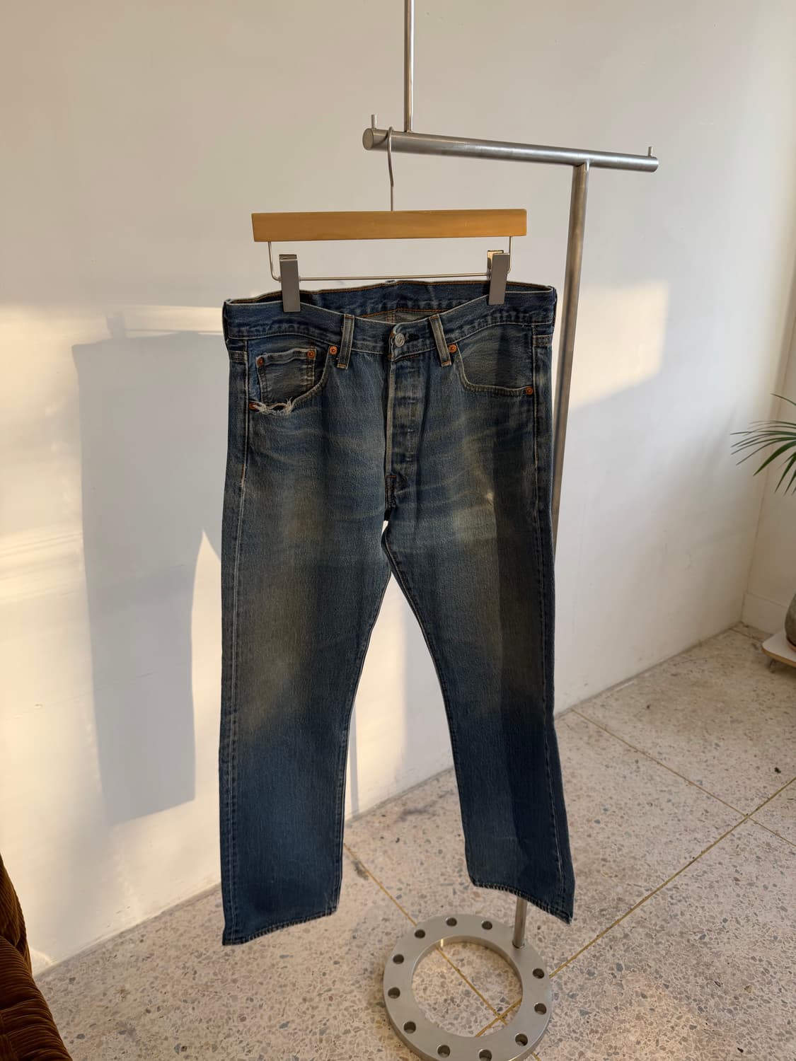 리바이스 501 vtg 데님 상품이미지3