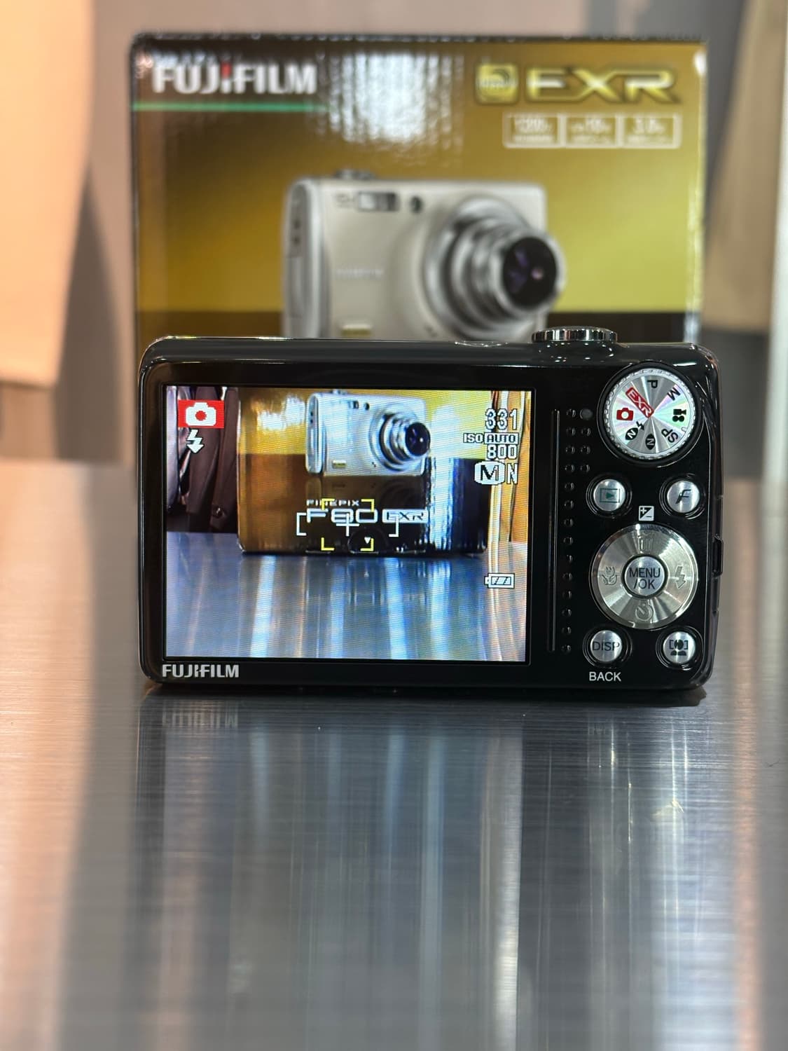 신품급/New배터리/풀박)후지필름 파인픽스 f80exr 블랙 빈티지디카 상품이미지3