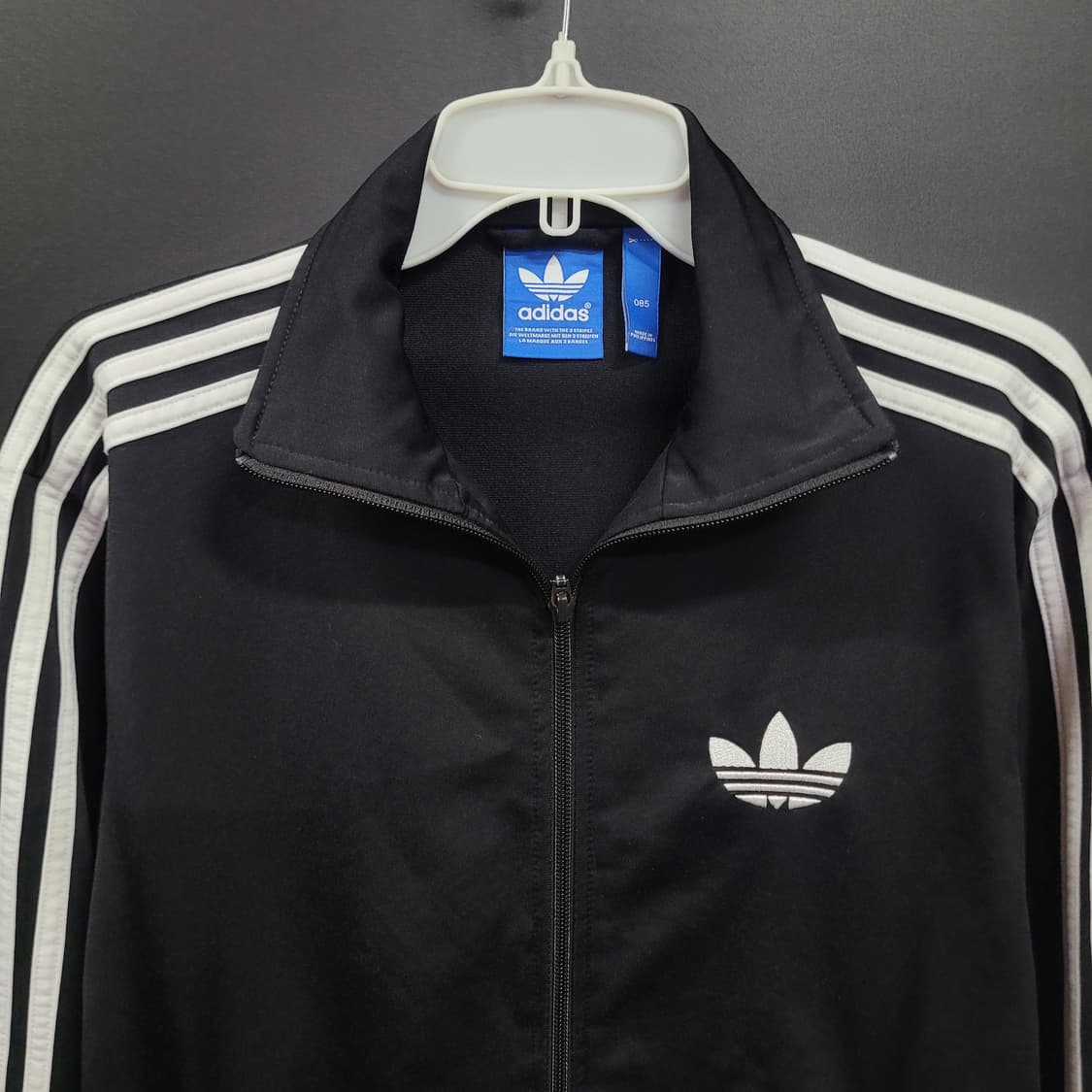 아디다스 불꽃 파이어버드 검흰 트랙탑 져지  상품이미지2