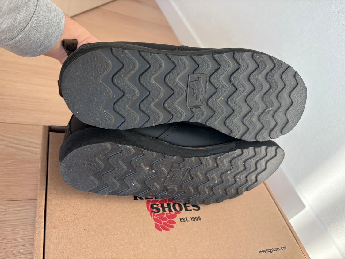 (9D,270)레드윙 3194 블랙 첼시부츠 상품이미지6