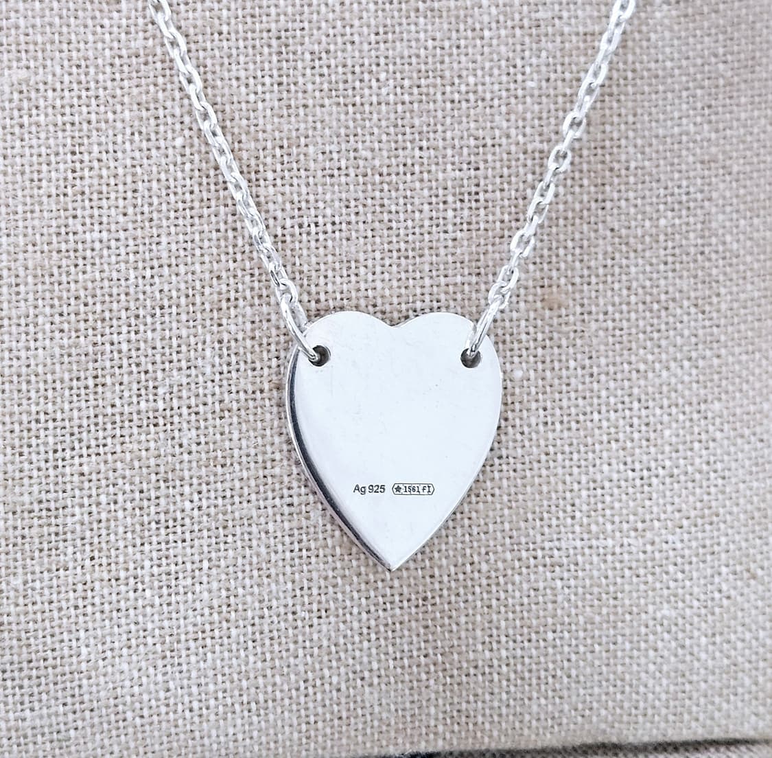 [상태최상] 구찌 트레이드마크 하트 목걸이 [정품/택포함풀구성] 상품이미지3