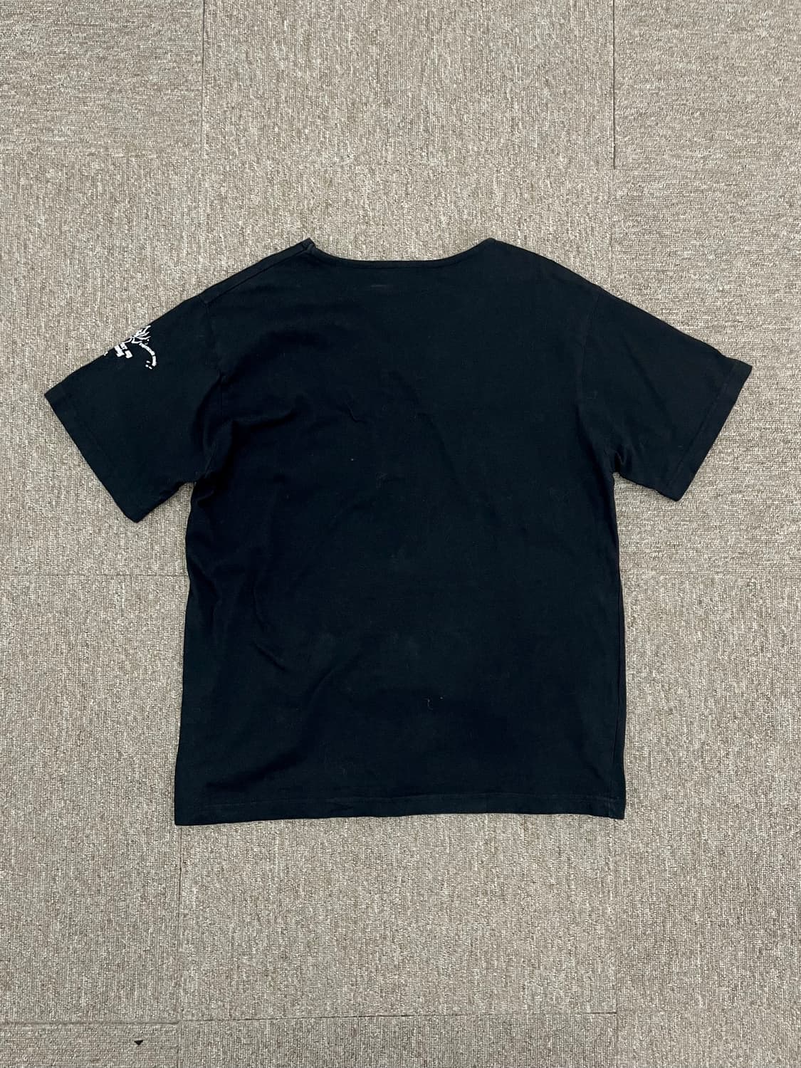 Black punk mood T-shirt 상품이미지3