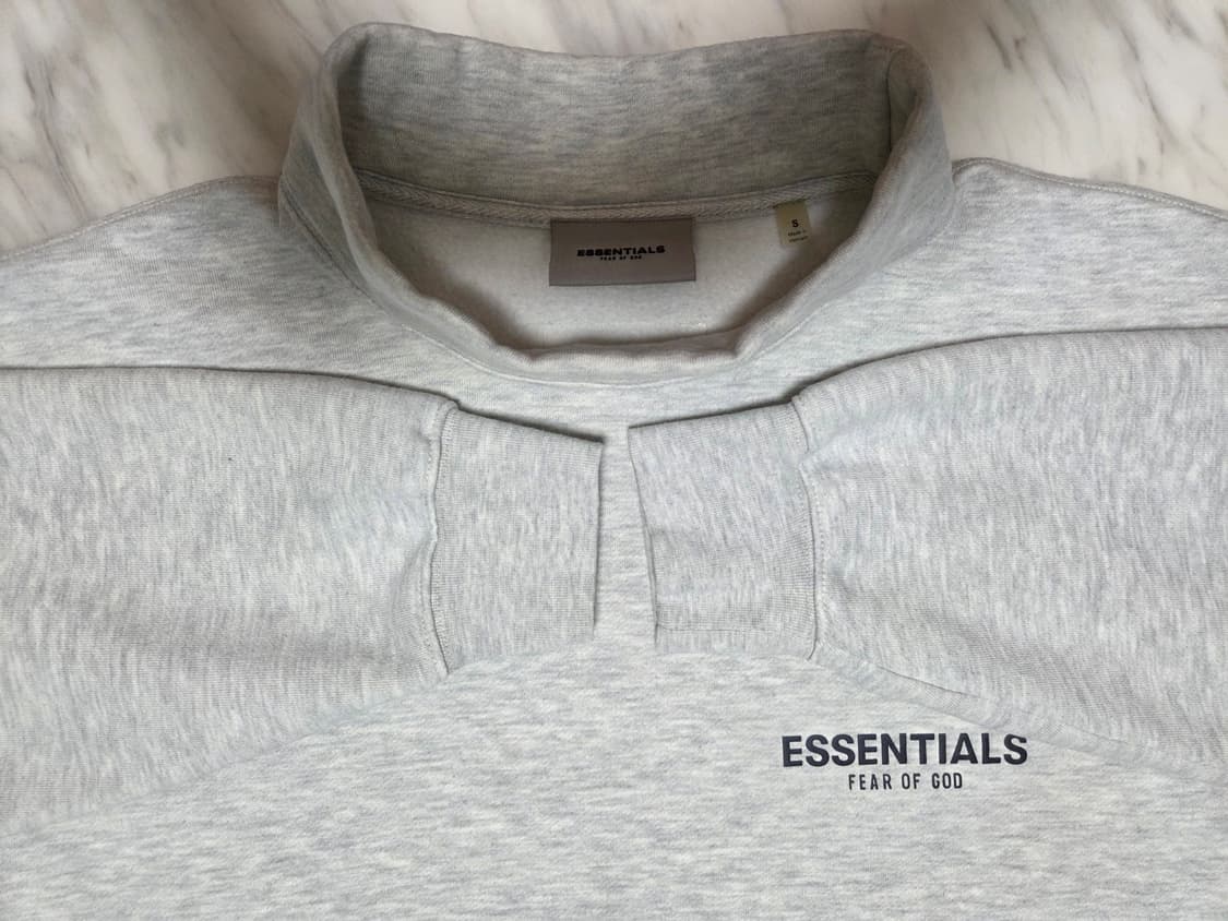 피오갓에센셜 모크넥 오트밀 스웻셔츠 상품이미지7