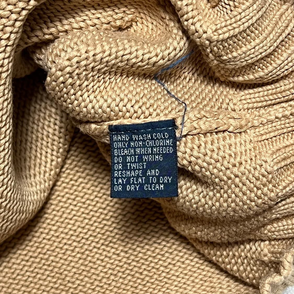 L 폴로랄프로렌 베이지 코튼 니트  상품이미지5