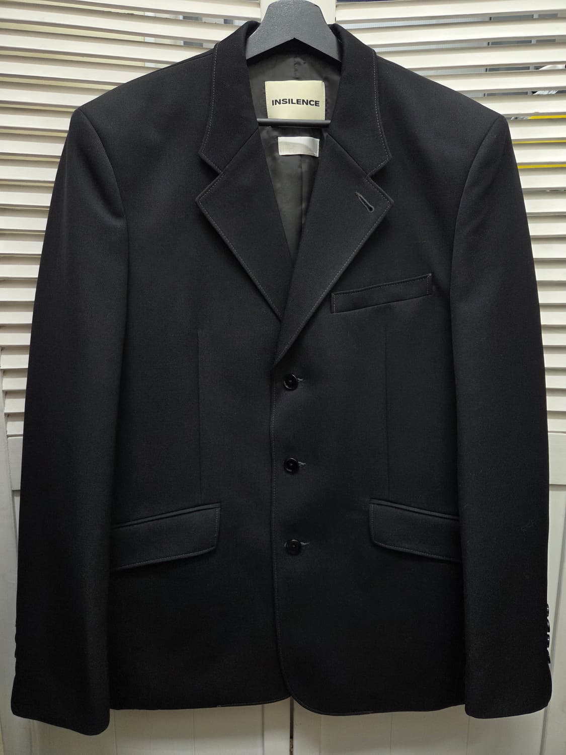 인사일런스 PRT 콜라보 대디핏 울 블레이저 상품이미지1