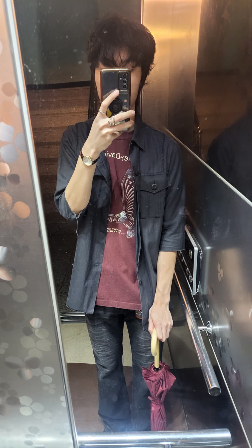 언더커버 컷팅 셔츠 상품이미지4