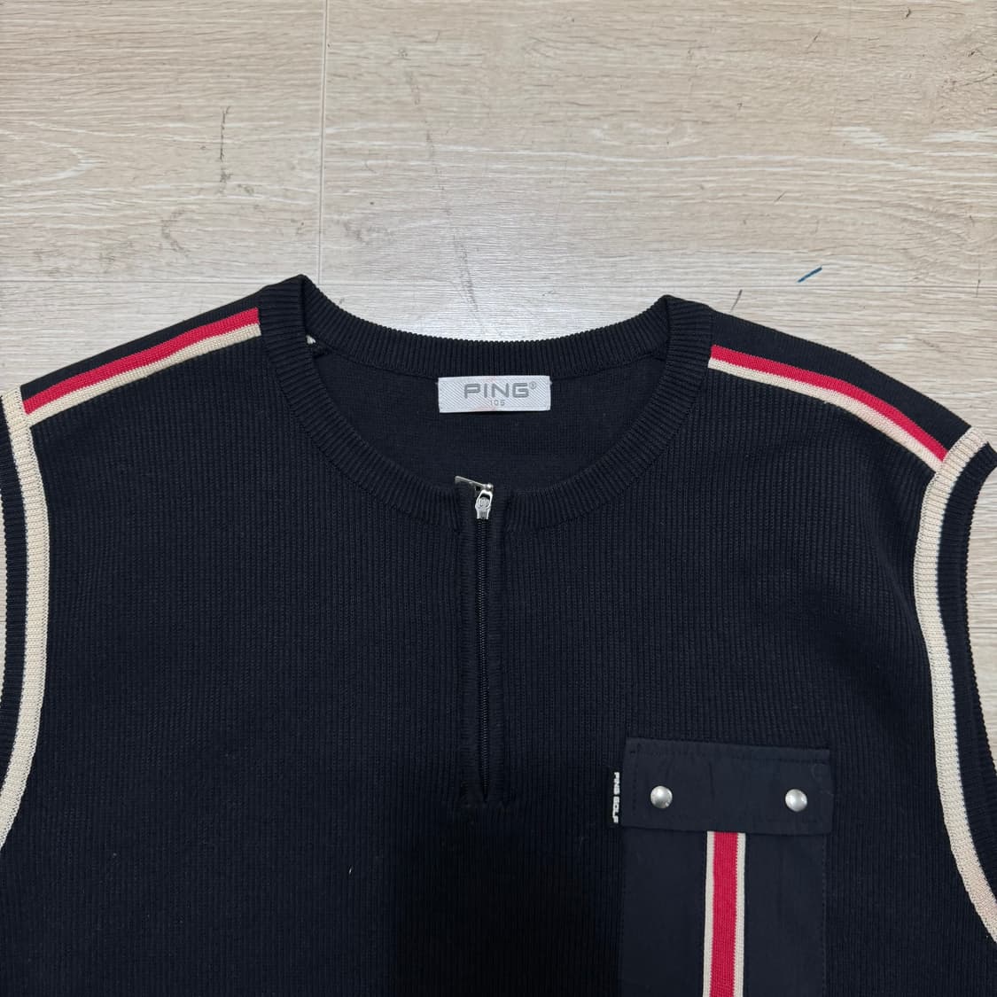 핑 골프웨어 니트 베스트 조끼 상품이미지2