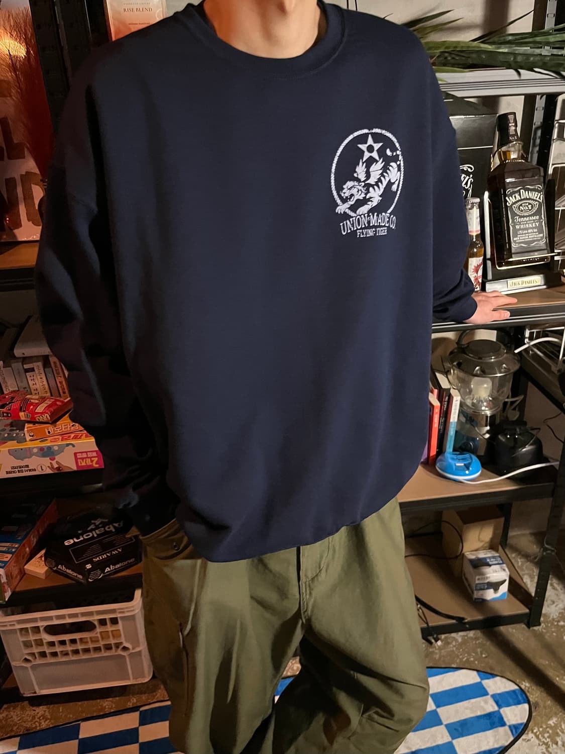 00s jerzees Flying Tigers Sweat 상품이미지5