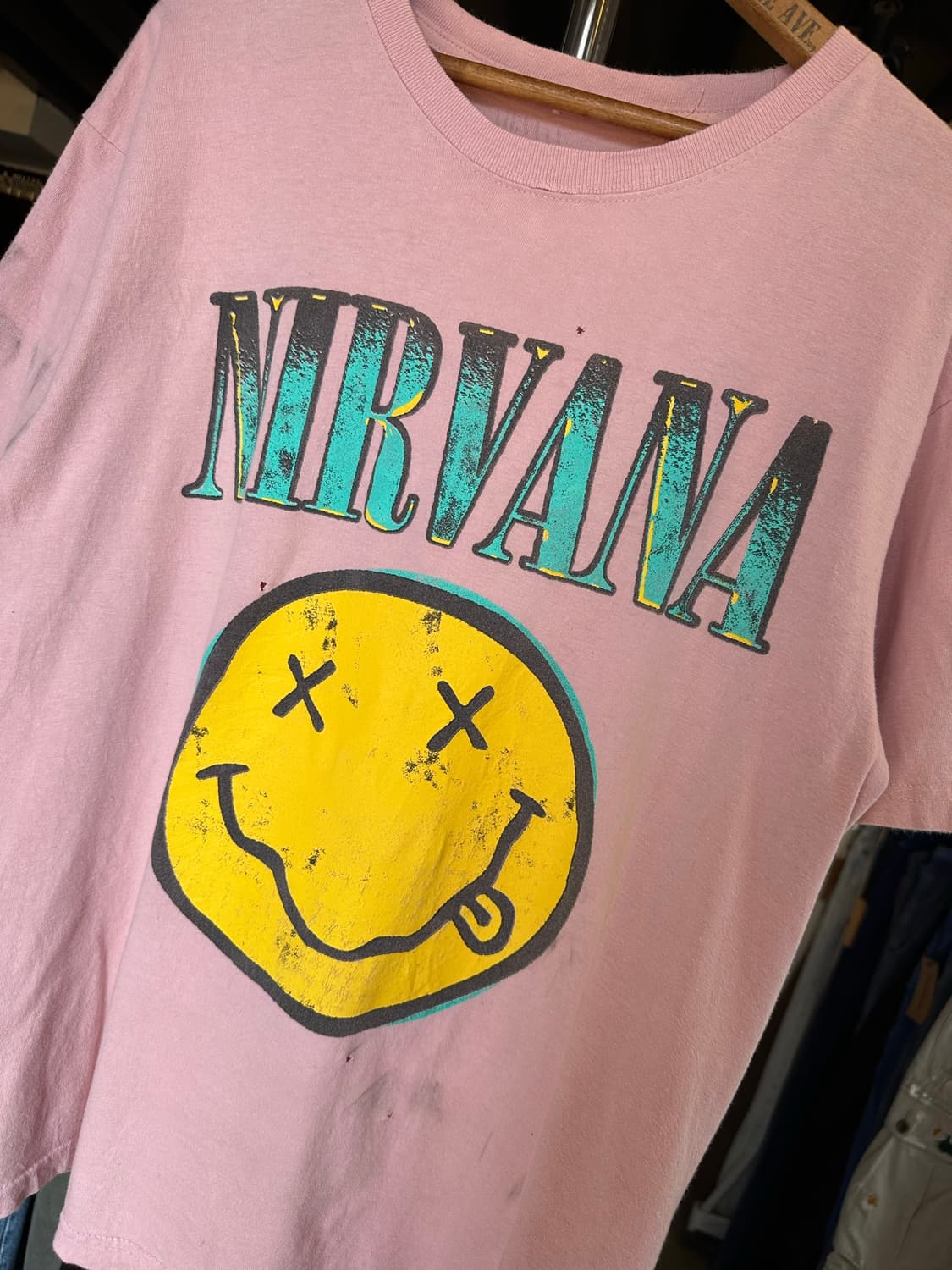 너바나 Nirvana 락밴드 프린팅 티셔츠 상품이미지3