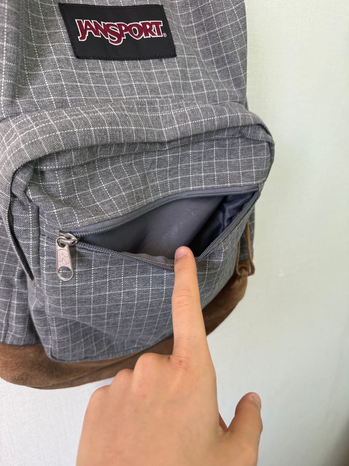 Vintage jansports backpack 스웨이드 상품이미지6