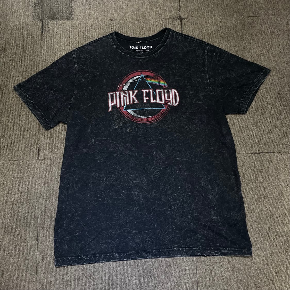 (2XL) Pink Floyd 핑크 플로이드 빈티지 프린팅 반팔티 상품이미지3