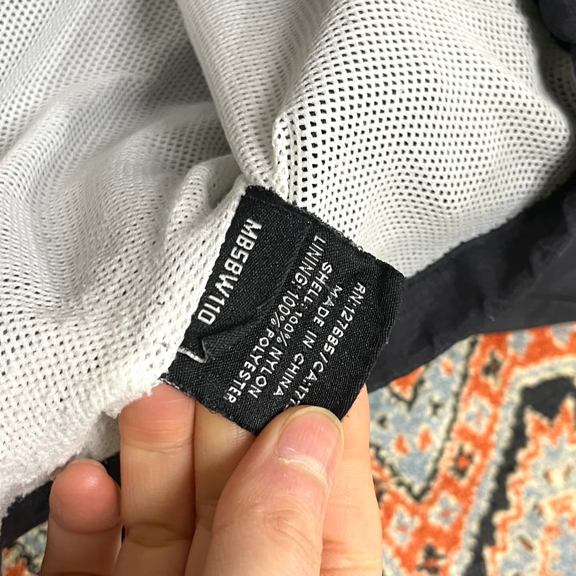 수퍼드라이 블랙 바람막이 자켓 남성L 상품이미지10