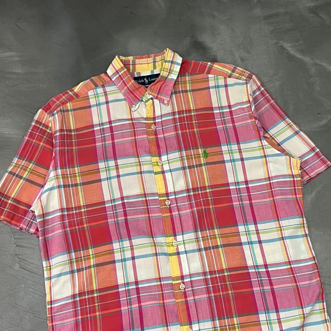 폴로랄프로렌 체크 하프 셔츠 y16215 상품이미지3
