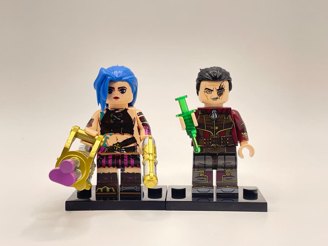 아케인 LOL 롤 피규어 2종 상품이미지1