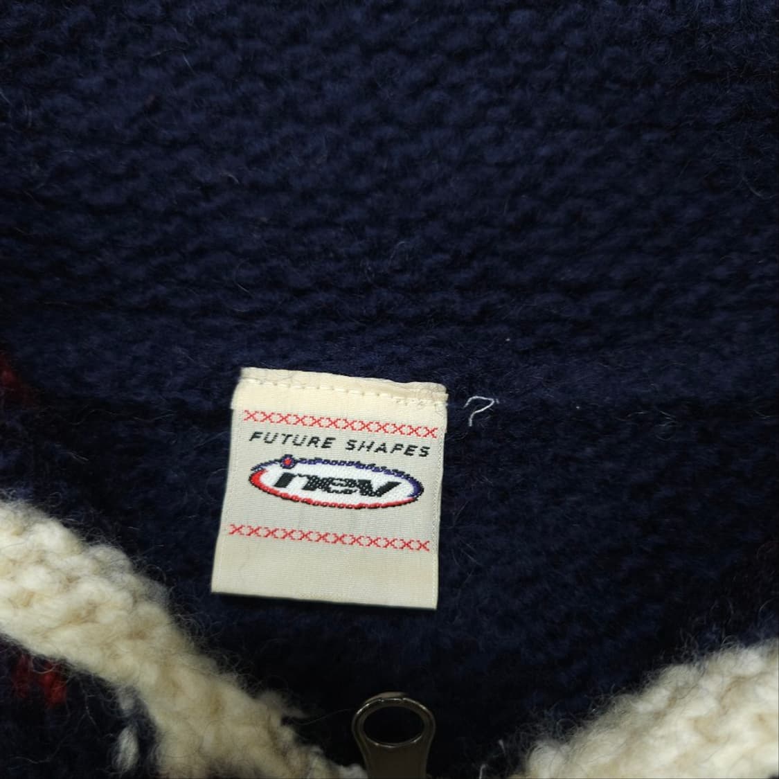 NEV 코위찬 집업 니트 상품이미지4