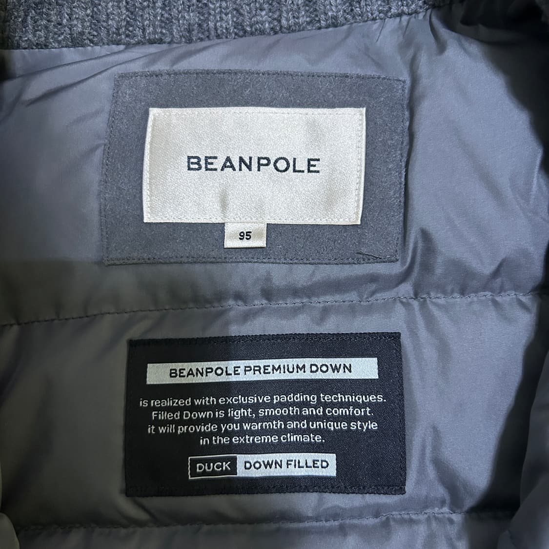 빈폴 플레티넘 덕다운 자켓 95 상품이미지2