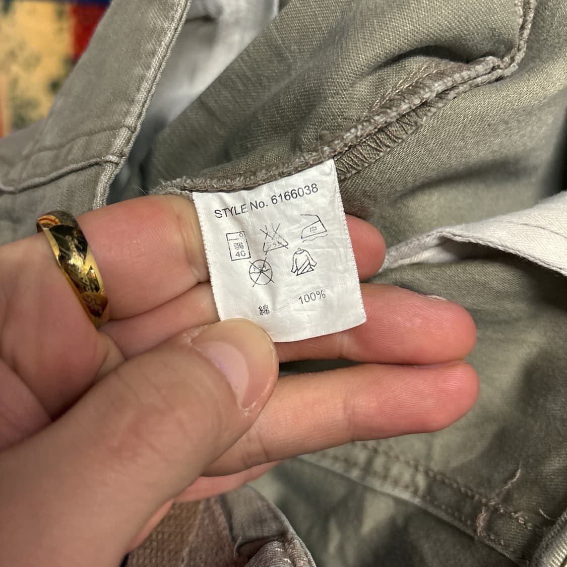 90s 아비렉스 US AMRY 42년도 복각 카고팬츠 비조스트랩 N628 상품이미지9