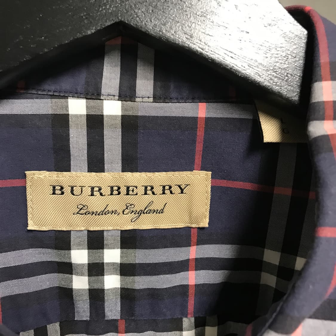 버버리 긴팔 셔츠 L 상품이미지5