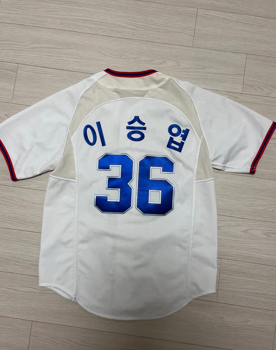 삼성라이온즈 2017년도 홈 이승엽 유니폼 팔아요 상품이미지2