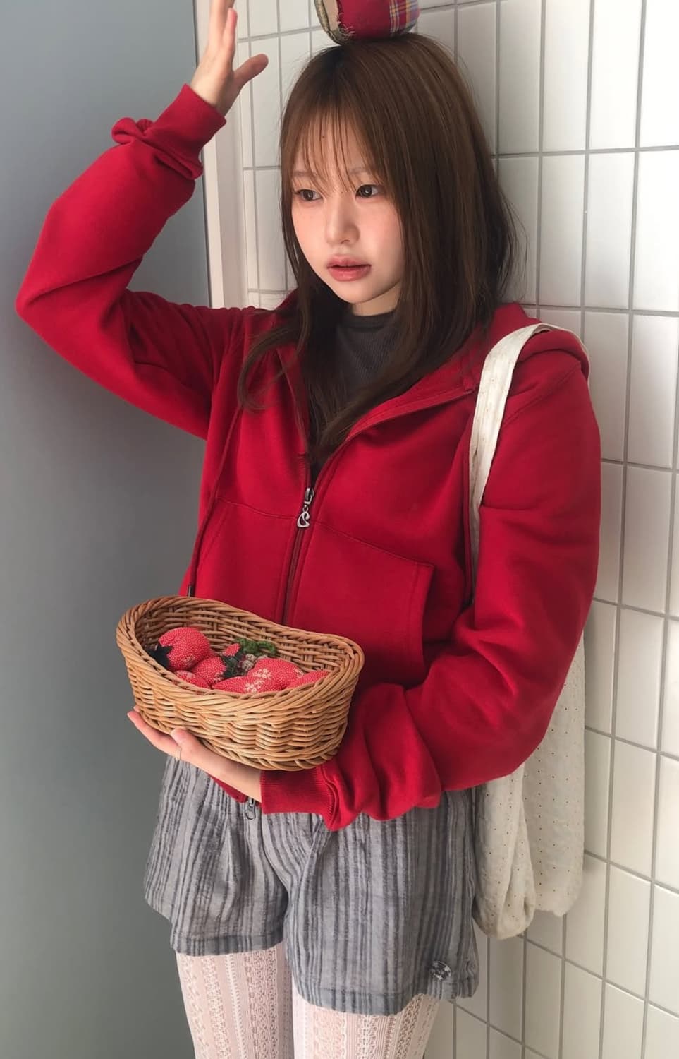 코이세이오038 에스닉 쇼츠 라이트 그레이 상품이미지1