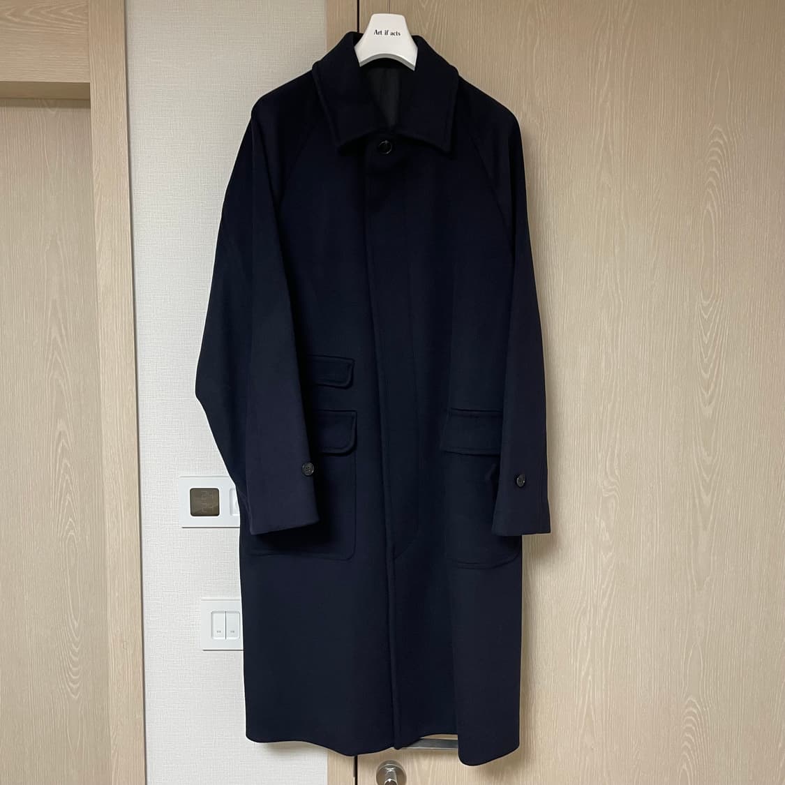 아트 이프 액츠 발마칸 네이비 L 상품이미지1