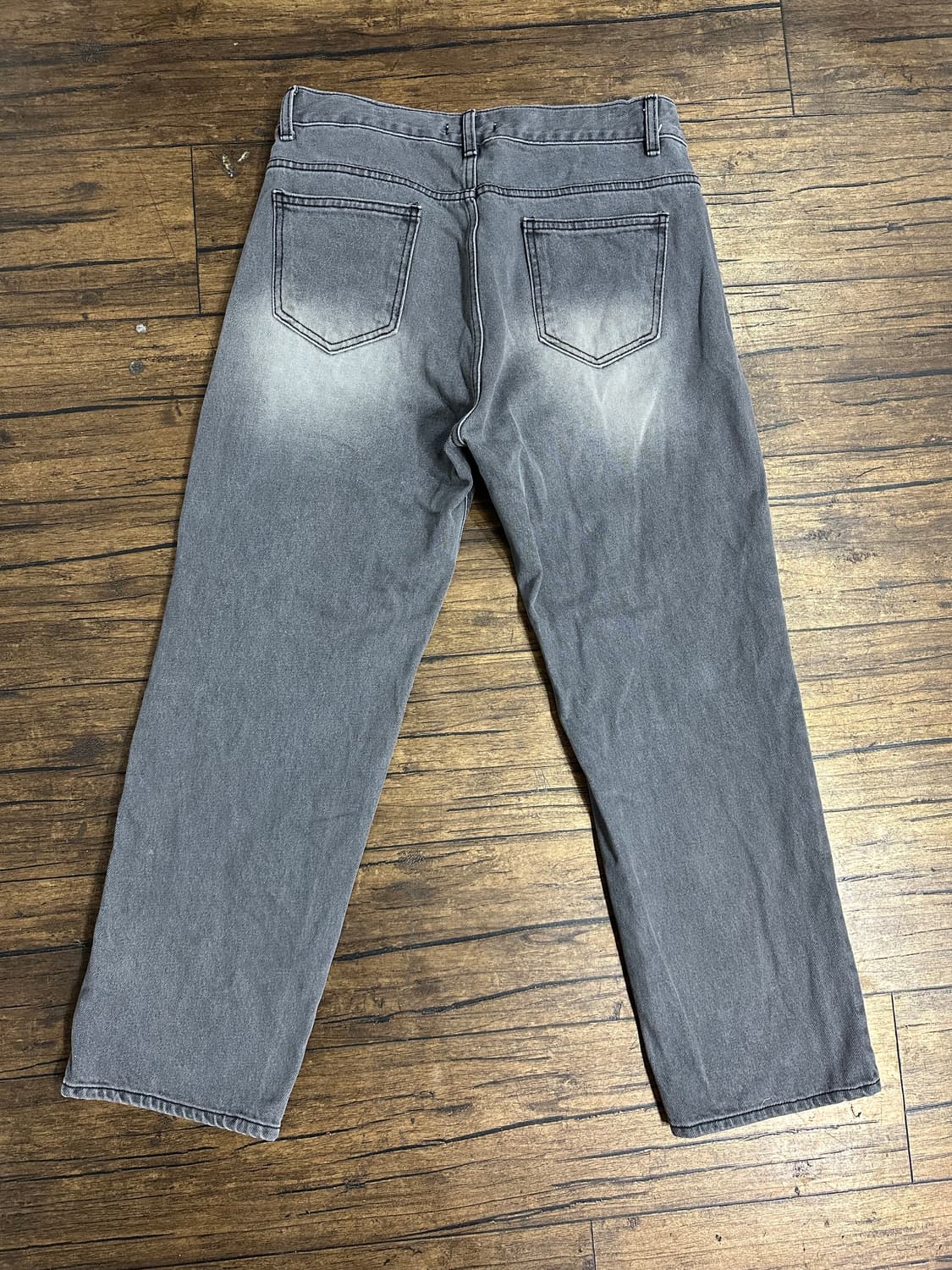 에이든 그레이 워싱 데님 팬츠 33사이즈 상품이미지3