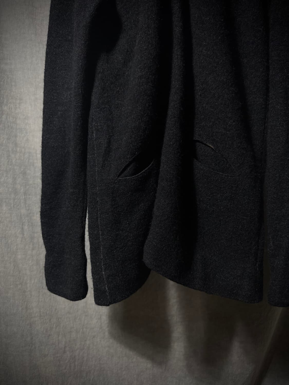 Klasica Hand-Sewn Wool Cardigan   상품이미지4