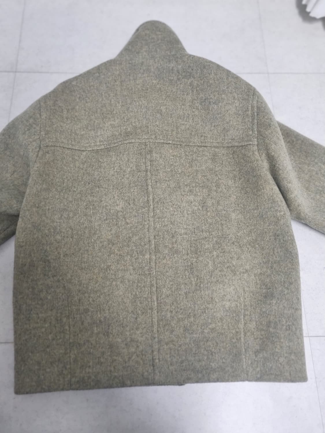 구호플러스 시그니처 코쿤 숏코트 상품이미지9