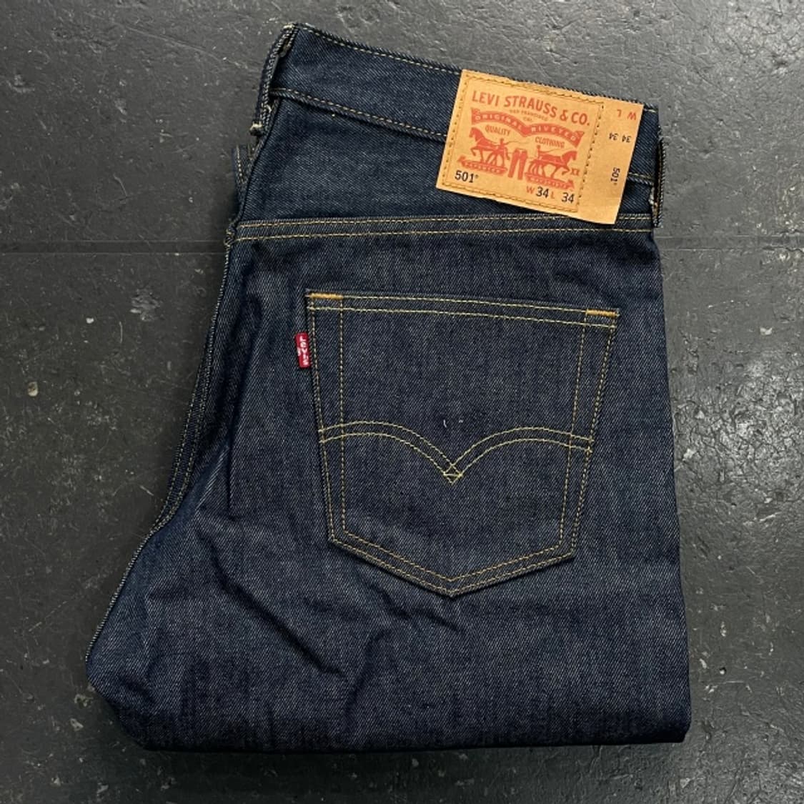 34 리바이스 501 생지 데님 상품이미지5