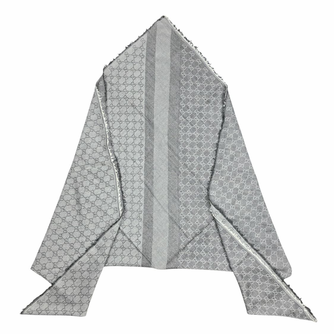 구찌 GG 자가드 투톤 정사각 스카프 상품이미지3