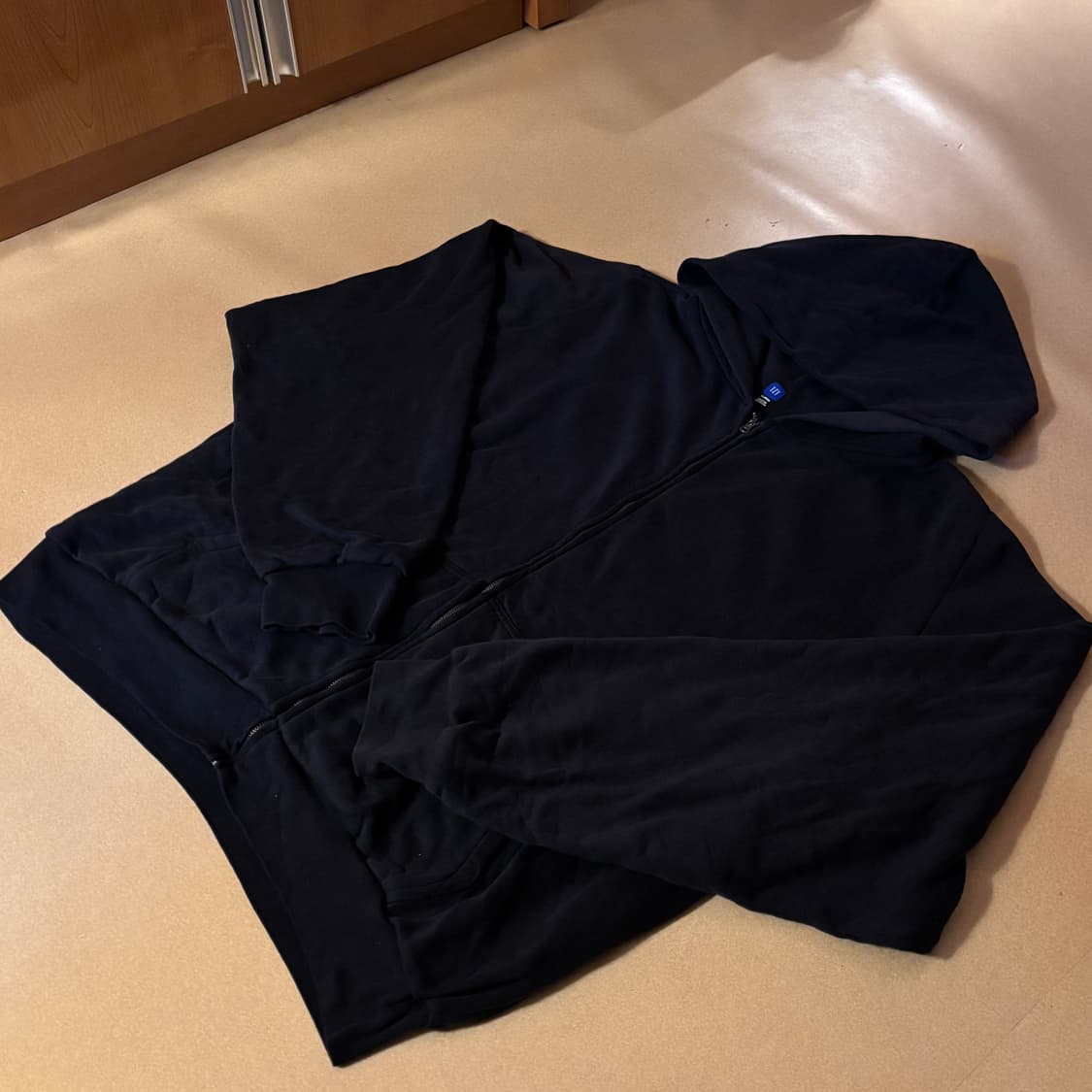 [XL] 이지 갭 네이비 후드 집업 상품이미지2