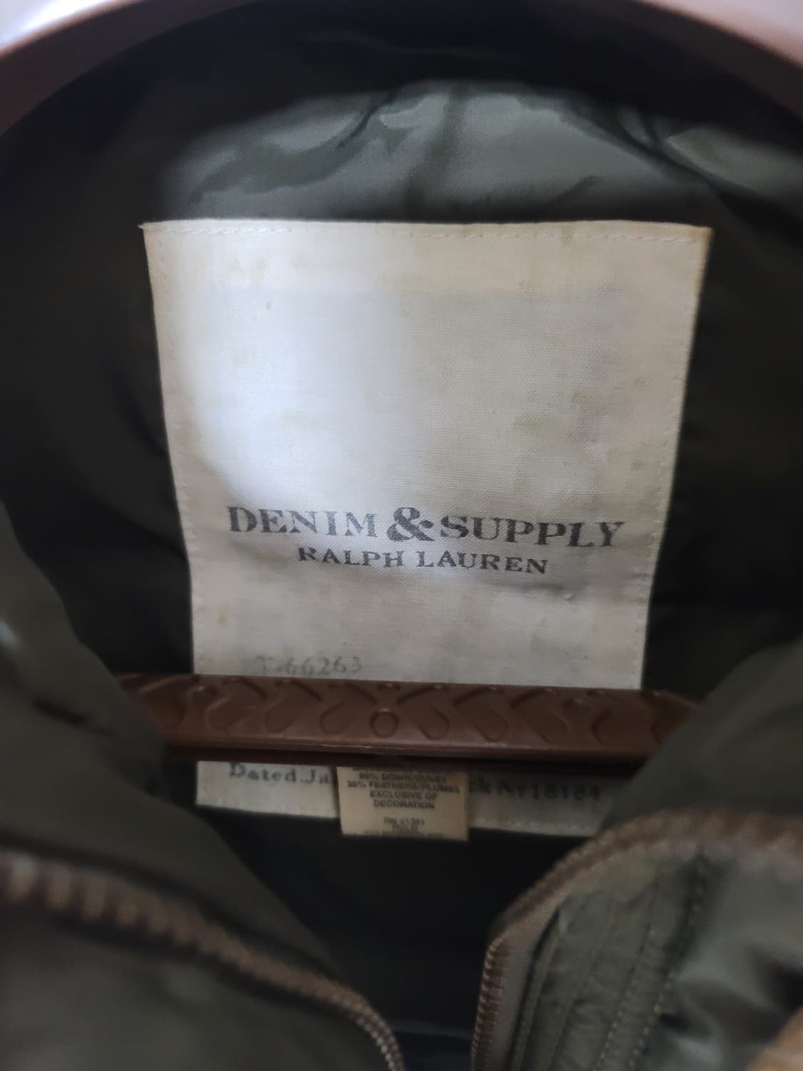 데님서플라이 랄프로렌 패딩조끼 Xs사이즈 상태굿
 상품이미지5