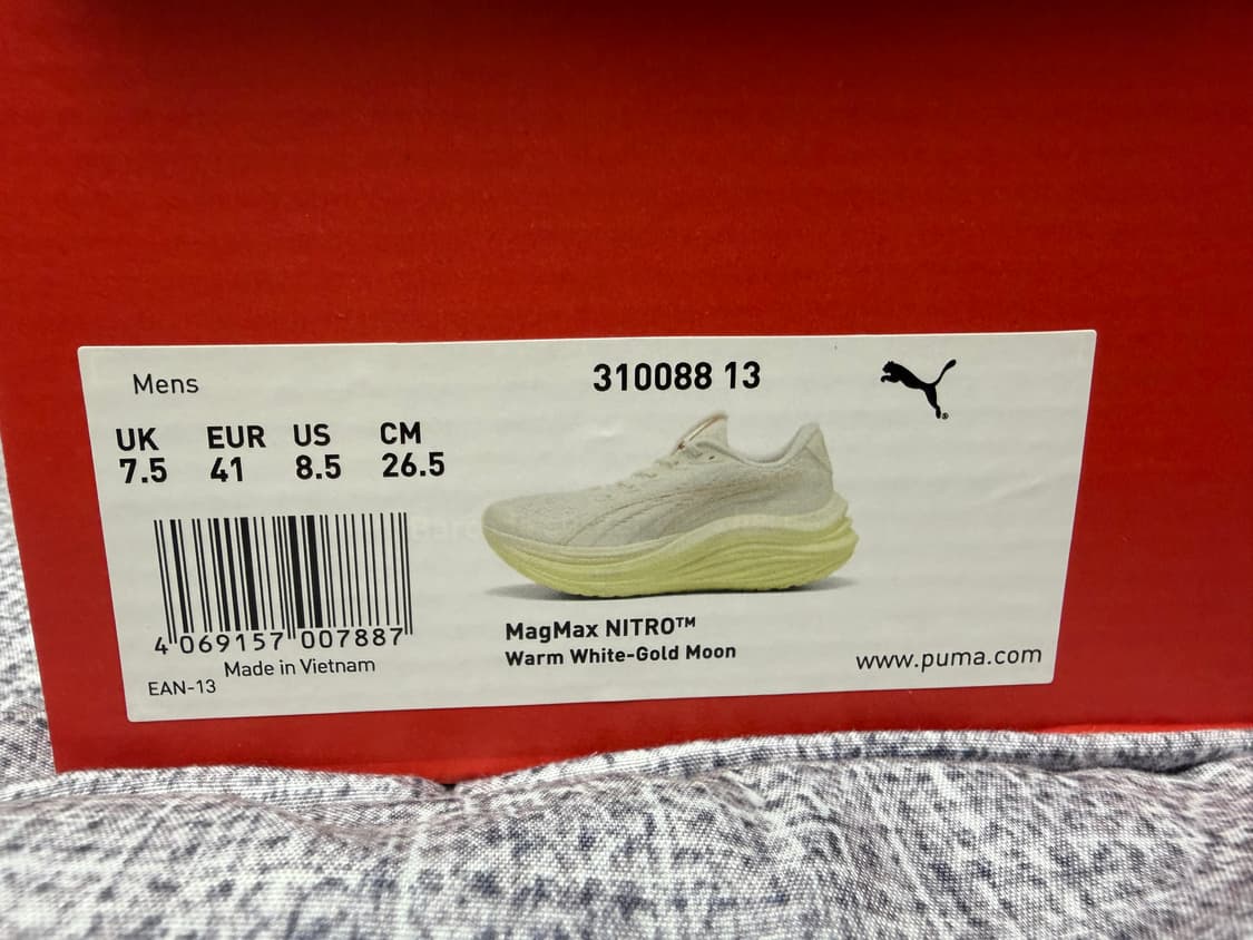 [265] 푸마 매그맥스 나이트로 웜 화이트 골드 문 상품이미지2