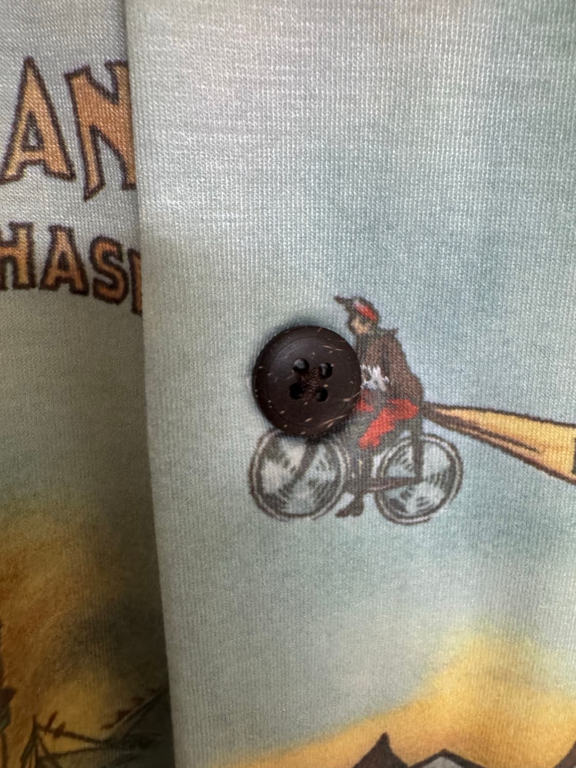 L RRL 폴로 랄프로렌 코니 아일랜드 프린트 캠프 셔츠 상품이미지4