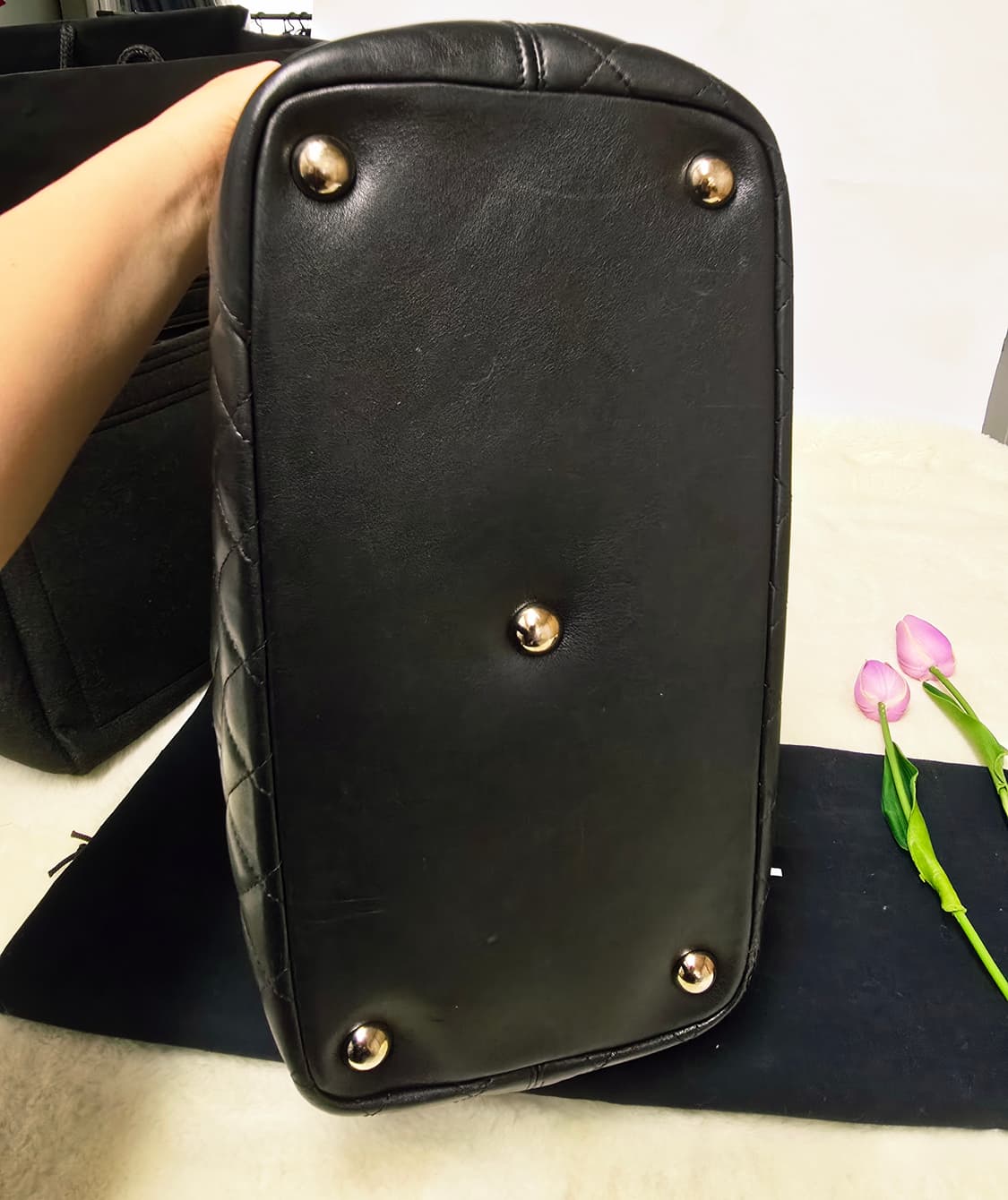 샤넬깜숄더백 라지사이즈 정품 상품이미지5