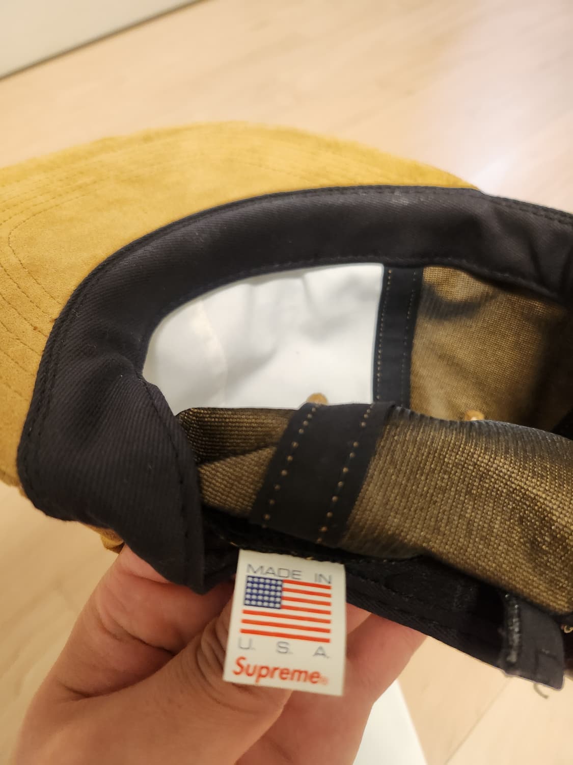 슈프림 스웨이드 된장캡 상품이미지2