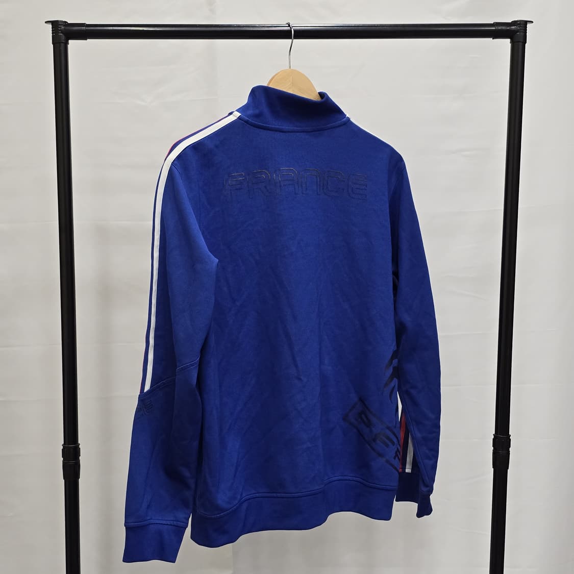 아디다스 프랑스 국가대표 FFF 트랙탑 블루 자켓 2XL 09 오리지널스 상품이미지2