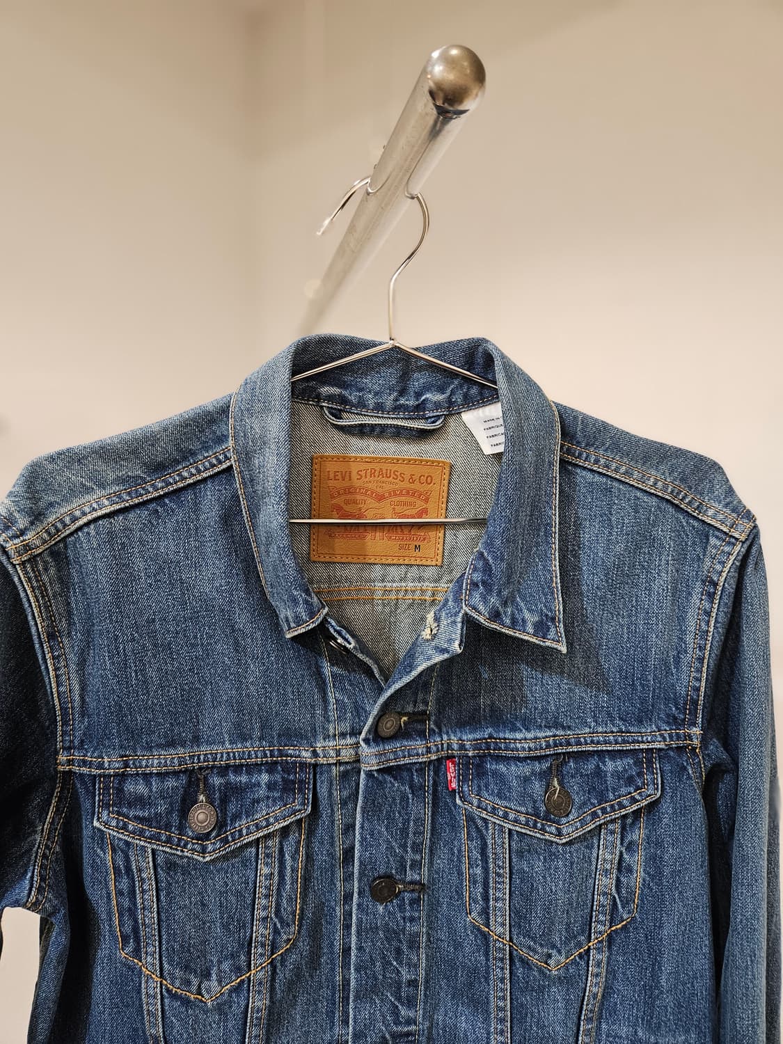 리바이스 데님 청자켓 상품이미지3