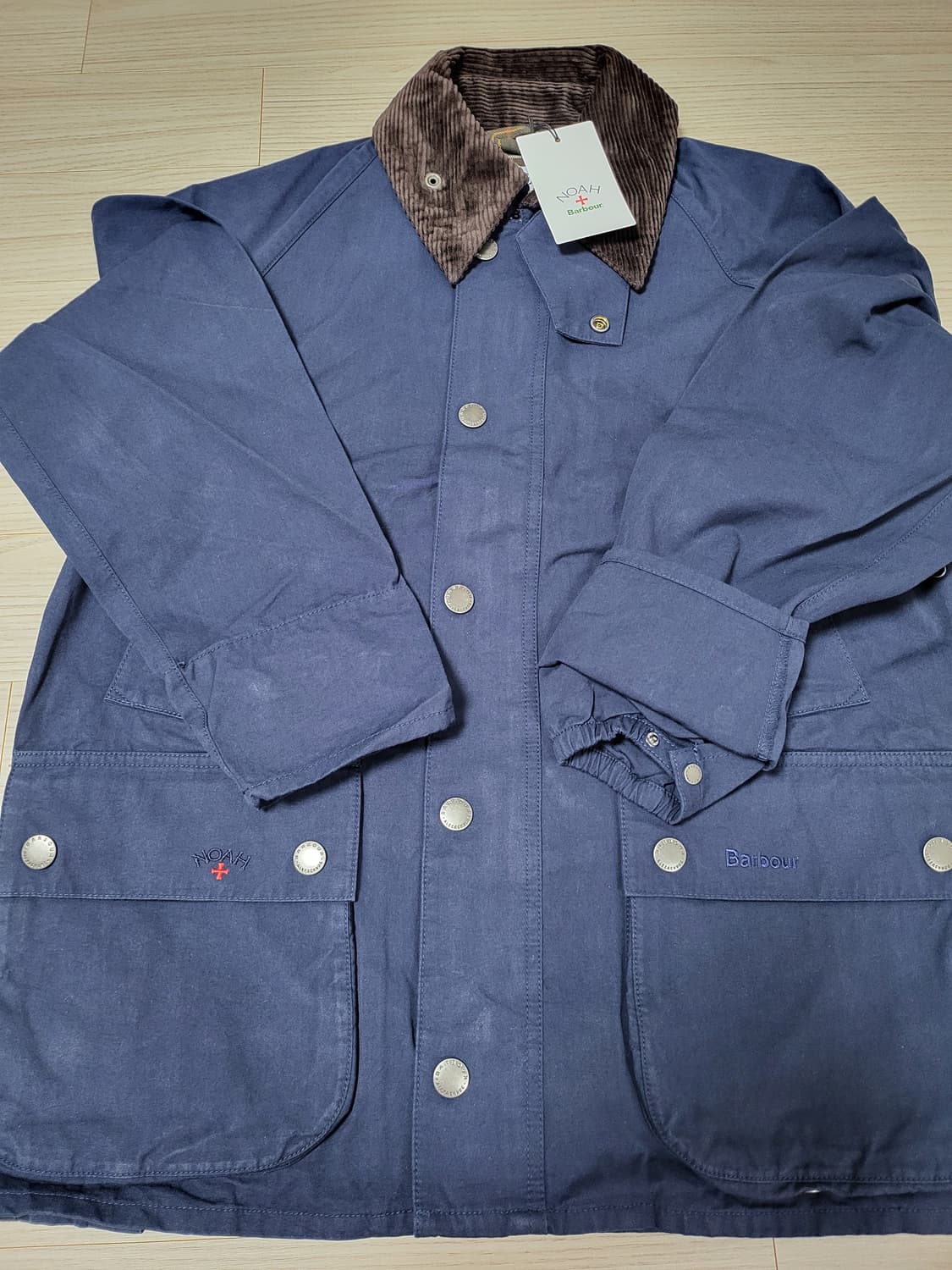 바버 x 노아 뽀빠이 비데일 논왁스 자켓(S사이즈) 새상품 상품이미지6