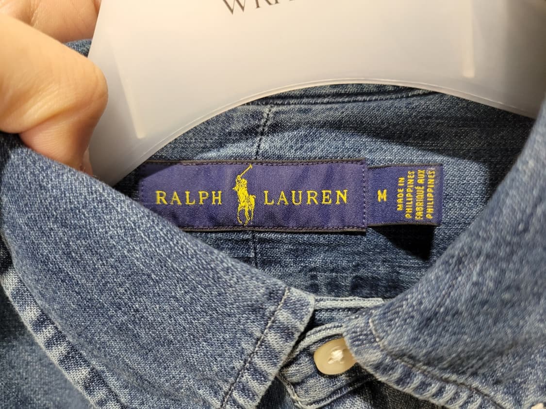 폴로 랄프로렌 데님 셔츠 M사이즈 새상품 상품이미지3