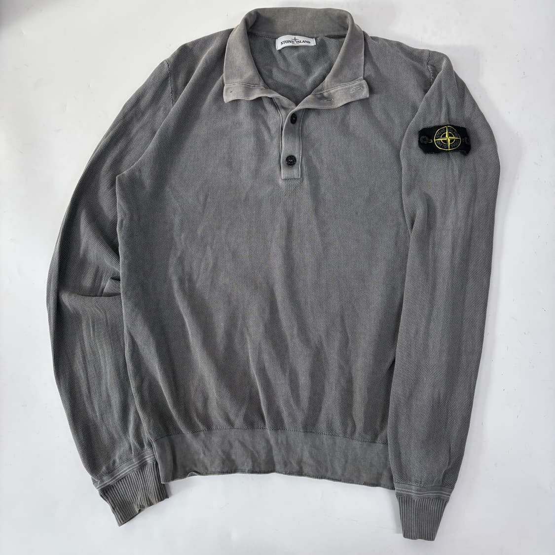 스톤아일랜드 반집업 니트 상품이미지4