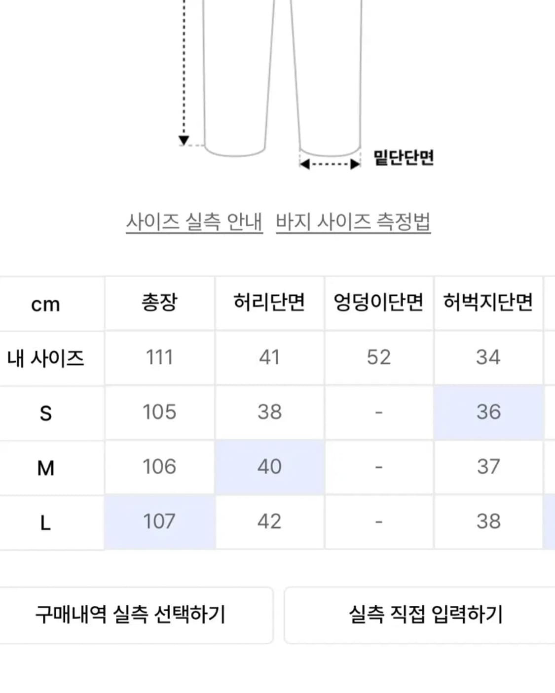 주앙옴므 트위스트 데님 인디고 원워시 L 상품이미지3