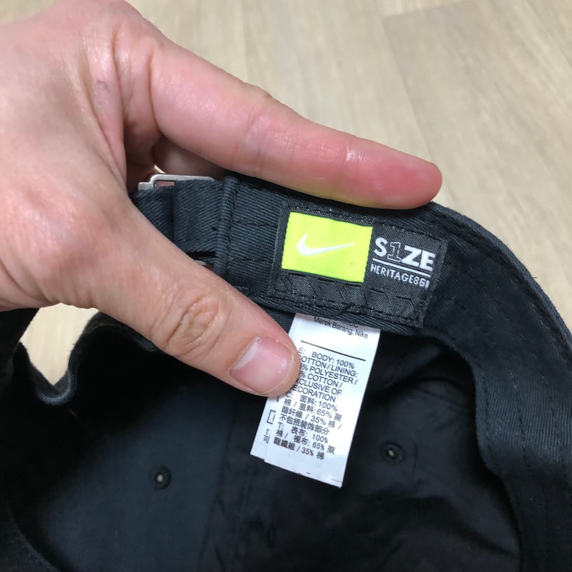 (OS) 나이키 NIKE 헤리티지 86 스우시 볼캡 블랙 3종 상품이미지8