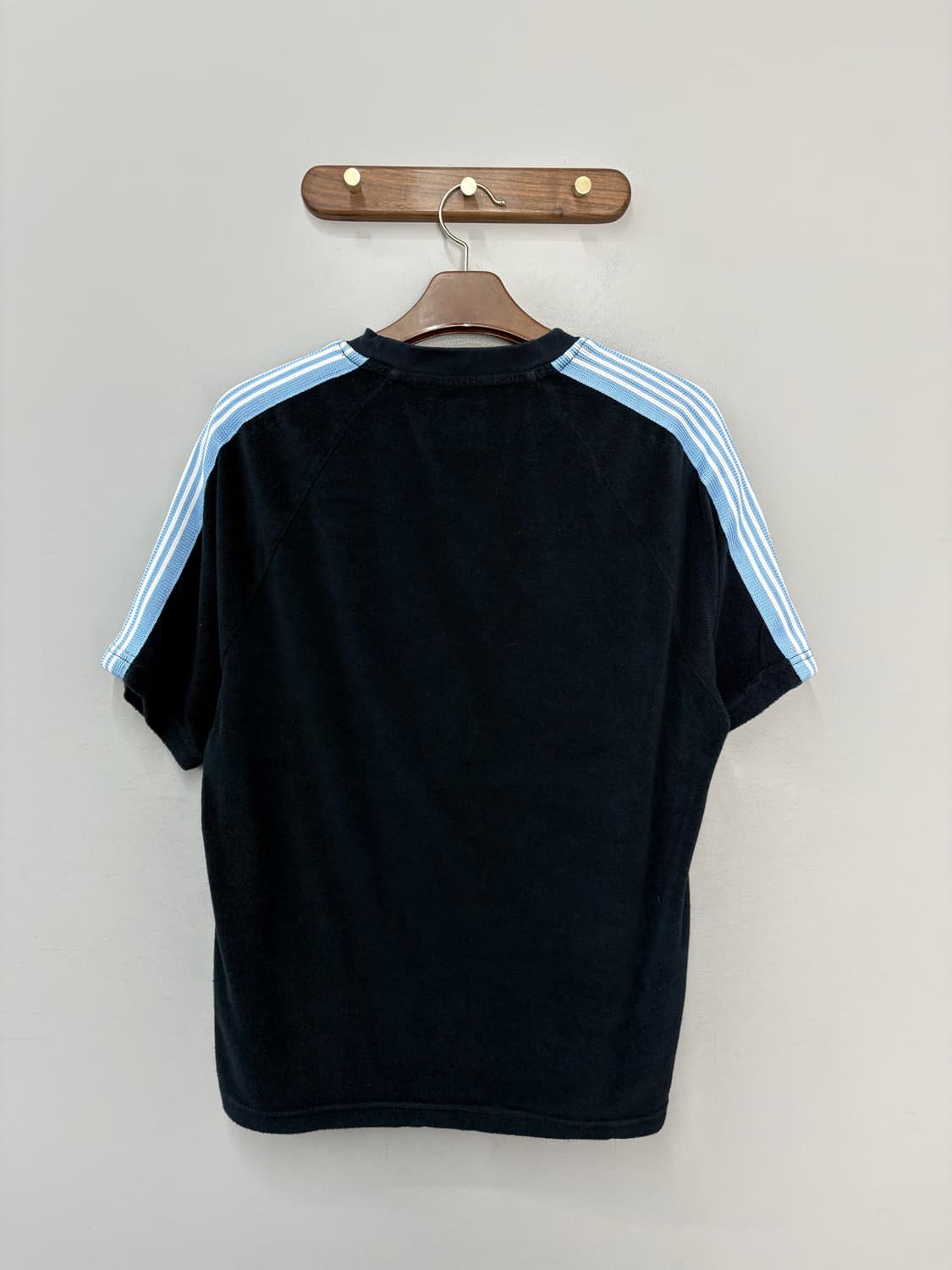 팔라스 X 니들스 24FW 타월링 블랙 반팔 A3816 상품이미지7