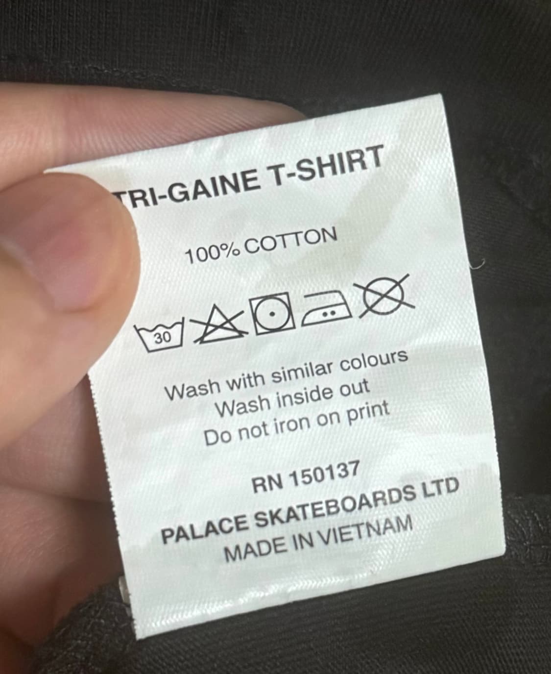 [L] 팔라스 트라이 게인 티셔츠 블랙 상품이미지3