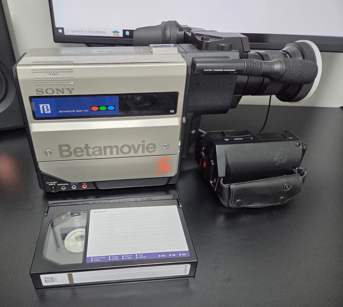 소니 베타맥스 비디오 카메라, 캠코더 BMC-100 상품이미지1