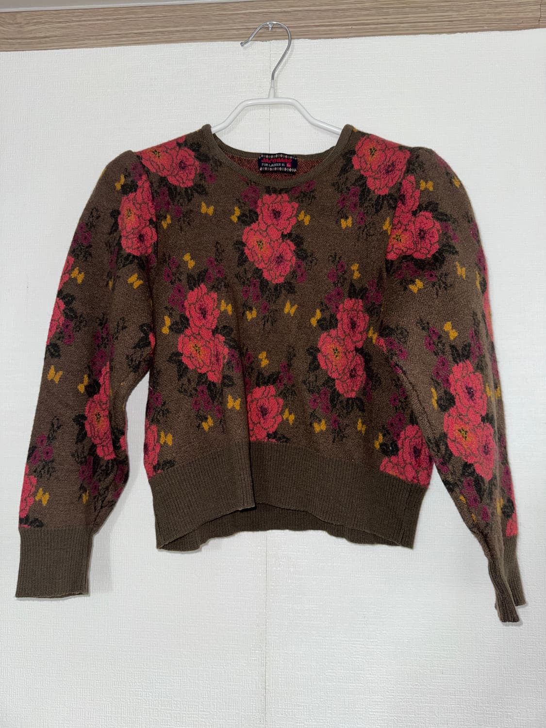 플라워 울 니트 상품이미지1