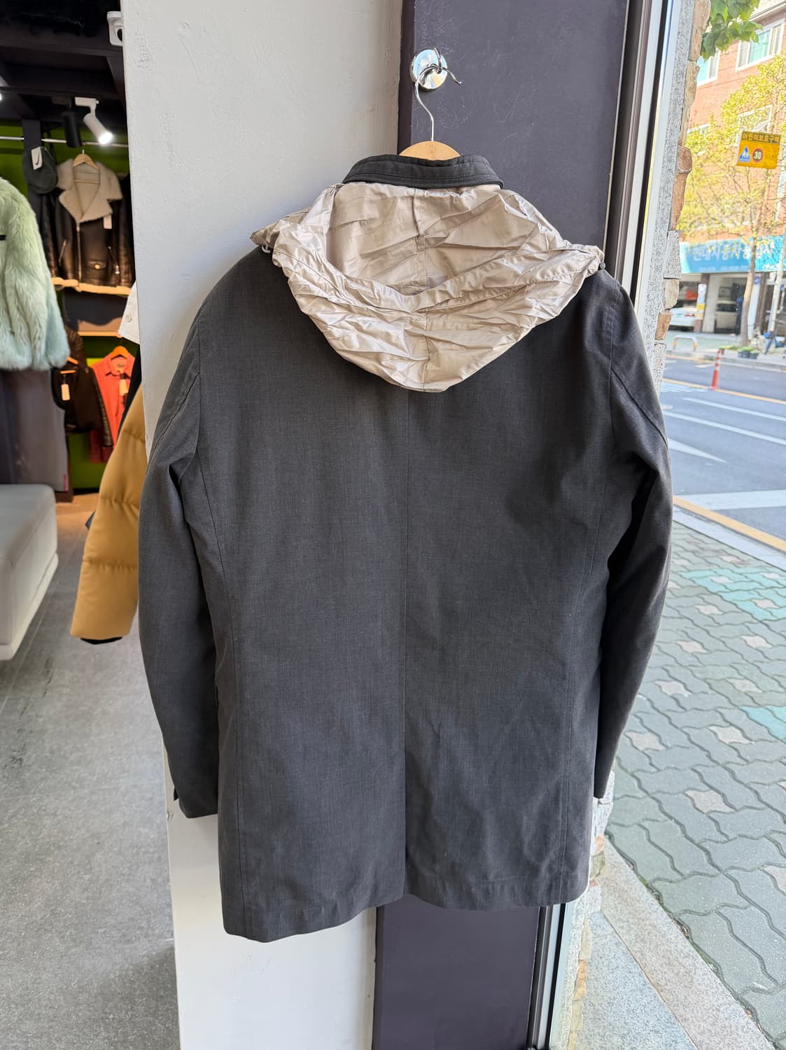 56/ 알레그리 Thermore 후디드 패딩코트 상품이미지6